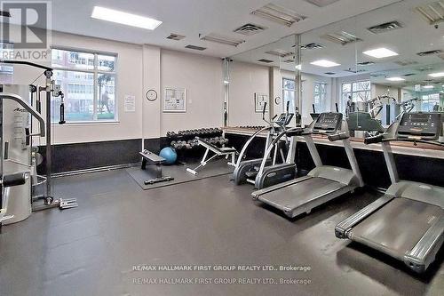 1612 - 400 Mclevin Avenue, Toronto (Malvern), ON - Indoor Photo Showing Gym Room