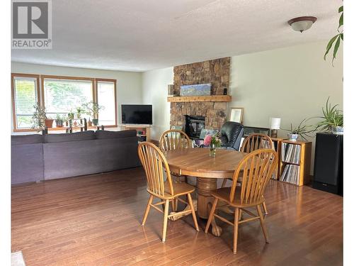 1006 Earl Street, Rossland, BC - Indoor Photo Showing Dining Room With Fireplace