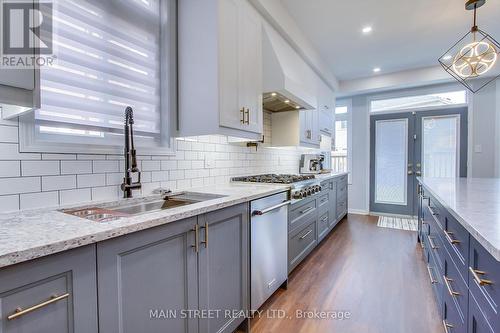 169 The Queensway, Barrie, ON - Indoor Photo Showing Kitchen With Double Sink With Upgraded Kitchen