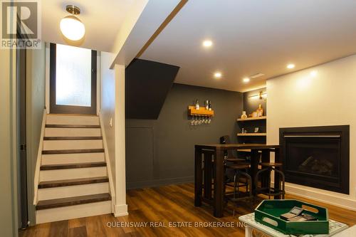 47 Lambert Street, Hamilton, ON - Indoor Photo Showing Other Room With Fireplace