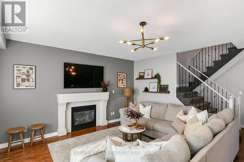 47 Piper Crescent, Clarington, ON - Indoor Photo Showing Living Room With Fireplace