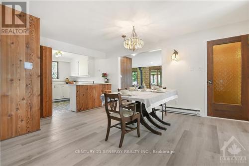 500 Ashdad Road, Greater Madawaska, ON - Indoor Photo Showing Dining Room