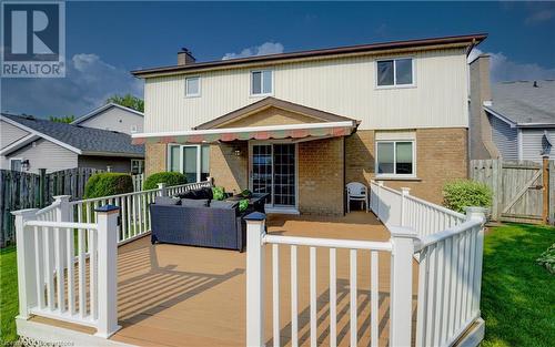 95 Sprucedale Crescent, Kitchener, ON - Outdoor With Deck Patio Veranda With Exterior