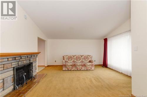 201 Bessborough Avenue, Moncton, NB - Indoor Photo Showing Living Room With Fireplace