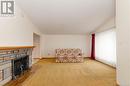 201 Bessborough Avenue, Moncton, NB  - Indoor Photo Showing Living Room With Fireplace 