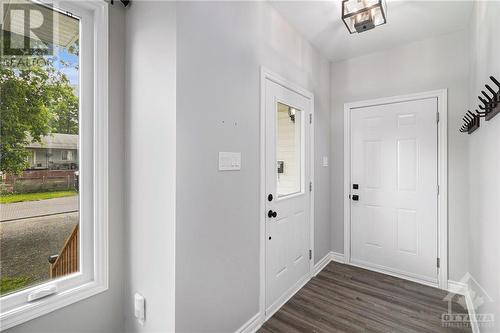 Front Foyer with access to the garage - 26 King Street, Smiths Falls, ON - Indoor Photo Showing Other Room