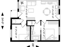 Plan (croquis) - 