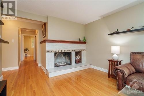 67 Woodmount Crescent, Ottawa, ON - Indoor Photo Showing Living Room With Fireplace