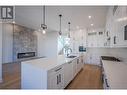 1125 Antler Drive, Penticton, BC  - Indoor Photo Showing Kitchen With Fireplace With Double Sink With Upgraded Kitchen 