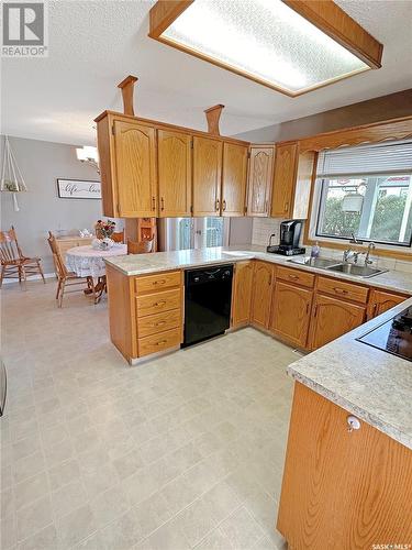 2140 Proton Avenue, Gull Lake, SK - Indoor Photo Showing Kitchen With Double Sink