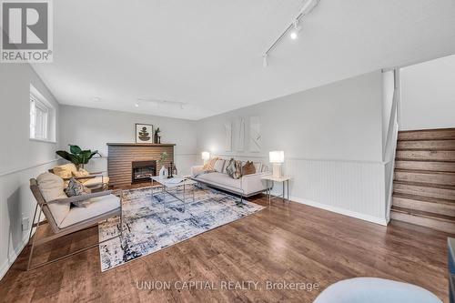 1513 Oxford Street, Oshawa, ON - Indoor Photo Showing Other Room With Fireplace