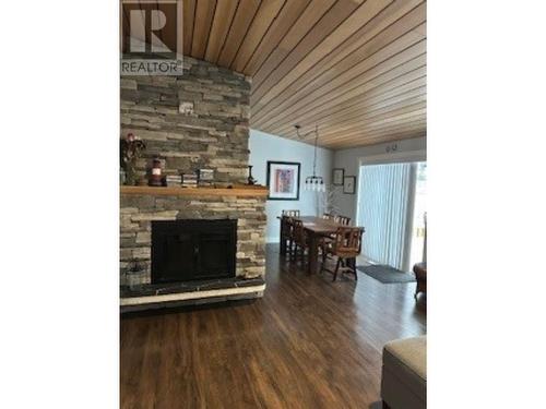 6184 Trent Drive, Prince George, BC - Indoor Photo Showing Living Room With Fireplace