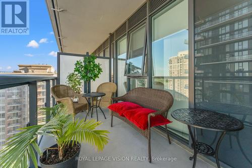 1202 - 30 Inn On The Park Drive, Toronto, ON - Outdoor With Balcony With Exterior