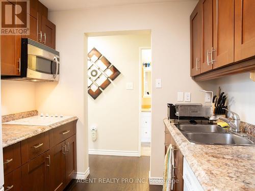 1107 - 860 Commissioners Street E, London, ON - Indoor Photo Showing Kitchen With Double Sink