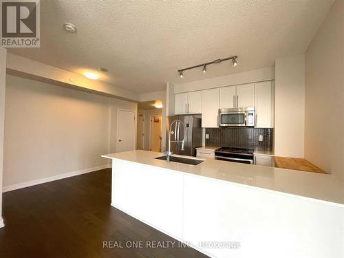 3310 - 4011 Brickstone Mews, Mississauga, ON - Indoor Photo Showing Kitchen With Stainless Steel Kitchen