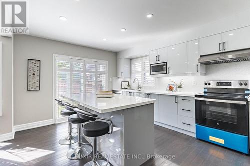 222 Queen Mary Drive, Brampton, ON - Indoor Photo Showing Kitchen With Upgraded Kitchen