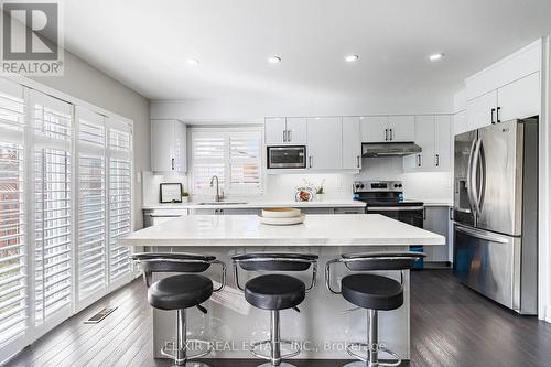 222 Queen Mary Drive, Brampton, ON - Indoor Photo Showing Kitchen With Upgraded Kitchen