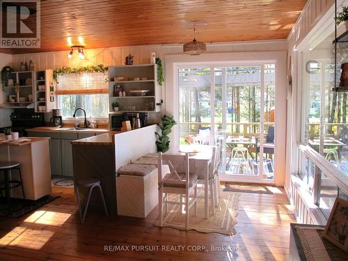 A30 A Portage Bay Road, Coleman, ON - Indoor Photo Showing Dining Room