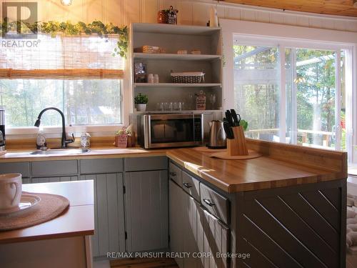 A30 A Portage Bay Road, Coleman, ON - Indoor Photo Showing Kitchen