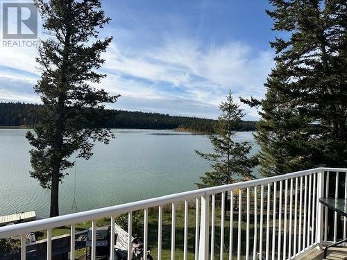 2770 Chimney Lake Road, Williams Lake, BC - Outdoor With Body Of Water With Deck Patio Veranda With View