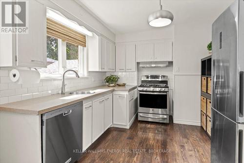 508 Peel Street, Whitby (Downtown Whitby), ON - Indoor Photo Showing Kitchen