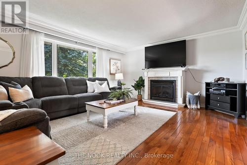 3324 Concession 3 Road, Clarington, ON - Indoor Photo Showing Living Room With Fireplace