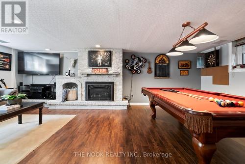 3324 Concession 3 Road, Clarington, ON - Indoor Photo Showing Other Room With Fireplace