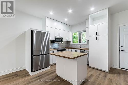 Upper - 286 Cumberland Avenue, Hamilton, ON - Indoor Photo Showing Kitchen With Stainless Steel Kitchen With Upgraded Kitchen