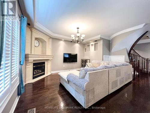 2466 Nichols Drive, Oakville, ON - Indoor Photo Showing Bedroom With Fireplace