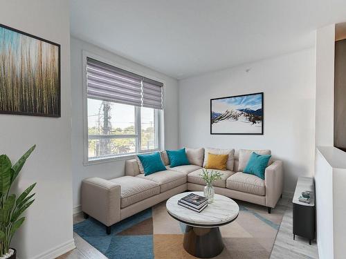 Salon - 304-100 Rue Cartier, Saint-Lambert, QC - Indoor Photo Showing Living Room