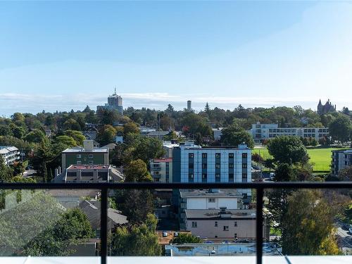 Ph2-1100 Yates St, Victoria, BC - Outdoor With Balcony With View