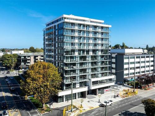 Ph2-1100 Yates St, Victoria, BC - Outdoor With Balcony With Facade