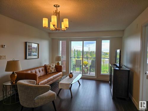 #308 7021 South Terwillegar Dr Nw, Edmonton, AB - Indoor Photo Showing Living Room