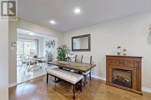 38 Rejane Crescent, Vaughan, ON - Indoor Photo Showing Living Room With Fireplace