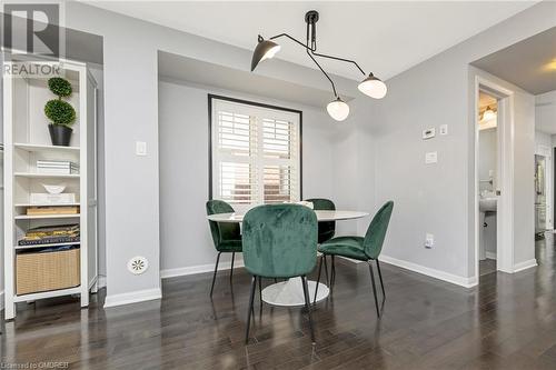 6020 Derry Road Unit# 42, Milton, ON - Indoor Photo Showing Dining Room