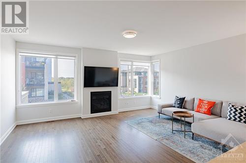 143 Boundstone Way, Kanata, ON - Indoor Photo Showing Living Room With Fireplace