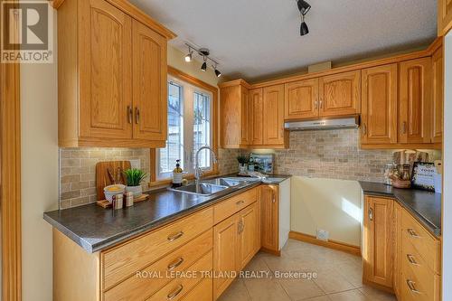 684284 Road 68 Road, Zorra, ON - Indoor Photo Showing Kitchen With Double Sink