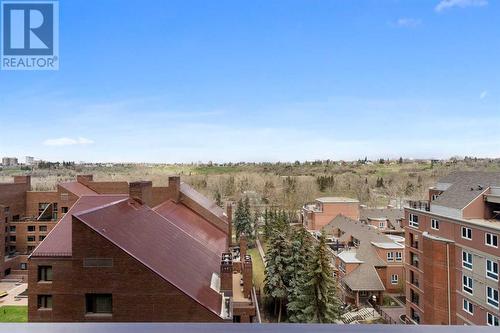 1002A, 500 Eau Claire Avenue Sw, Calgary, AB - Outdoor With View