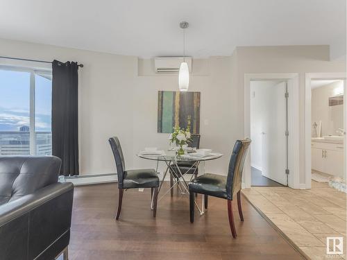 #1905 10152 104 St Nw, Edmonton, AB - Indoor Photo Showing Dining Room