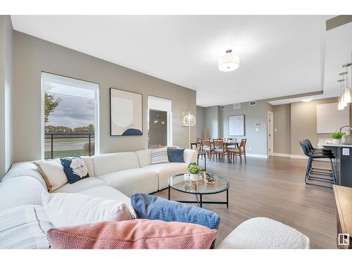 #102 11080 Ellerslie Rd Sw, Edmonton, AB - Indoor Photo Showing Living Room