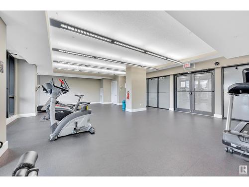 #102 11080 Ellerslie Rd Sw, Edmonton, AB - Indoor Photo Showing Gym Room