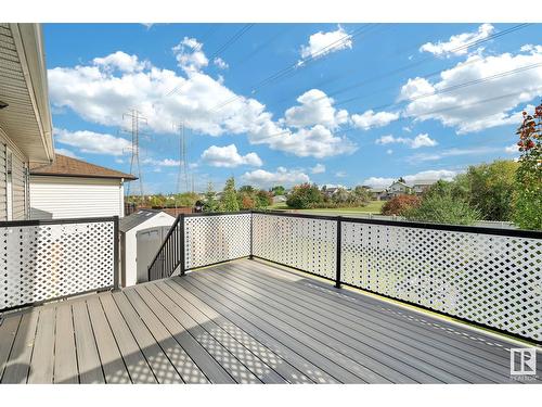 3923 28Street Nw, Edmonton, AB - Outdoor With Deck Patio Veranda