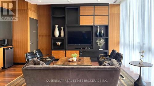 102 - 15 Zorra Street, Toronto, ON - Indoor Photo Showing Living Room