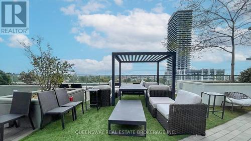 102 - 15 Zorra Street, Toronto, ON - Outdoor With Deck Patio Veranda With View