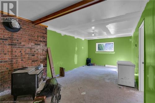 24 Stanley Street, Tiverton, ON - Indoor Photo Showing Other Room With Fireplace