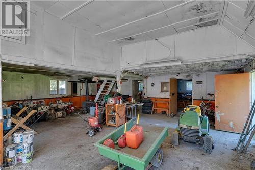 24 Stanley Street, Tiverton, ON - Indoor Photo Showing Garage