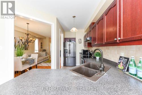 93 Nathaniel Crescent, Brampton, ON - Indoor Photo Showing Kitchen With Double Sink