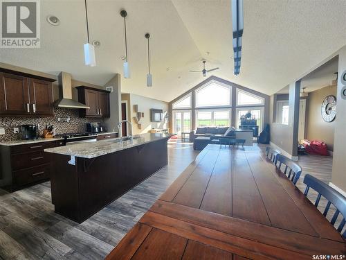 Schenher Acreage, Weyburn Rm No. 67, SK - Indoor Photo Showing Kitchen With Upgraded Kitchen