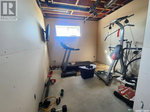 Schenher Acreage, Weyburn Rm No. 67, SK - Indoor Photo Showing Gym Room