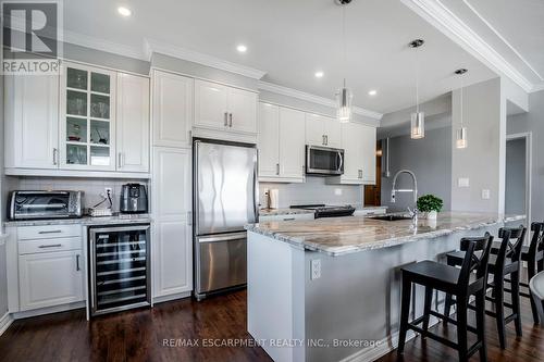 1108 - 30 Harrisford Street, Hamilton, ON - Indoor Photo Showing Kitchen With Upgraded Kitchen